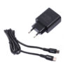 Мереж. заряд. пристрій 1 USB+Кабель Type-C to Type-C 5V/3A-9V/2.77A WC-PD25W-CtC-01 55971