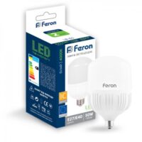 Світлодіодна лампа Feron LB-65 50Вт E27-E40 4000K