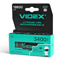 Акумулятор Li-ion 18650-P(захист) 3400mAh 18650-P/3400/1CB