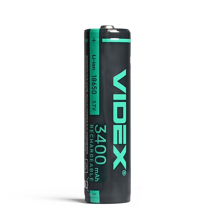 Акумулятор Li-ion 18650-P(захист) 3400mAh 18650-P/3400/1CB