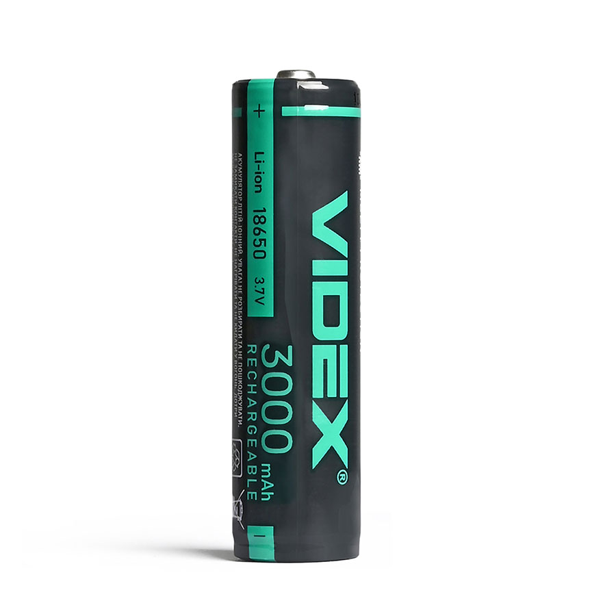 Акумулятор Li-ion 18650-P(захист) 3000mAh 18650-P/3000/1CB