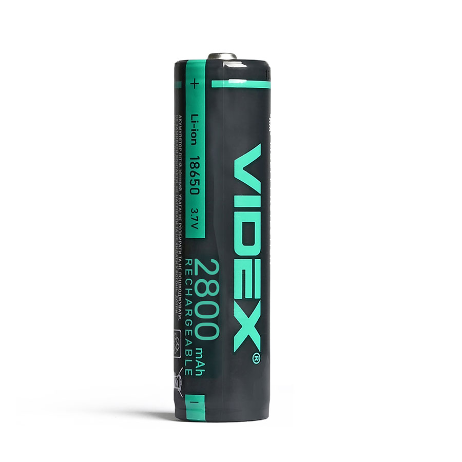 Акумулятор Li-ion 18650-P(захист) 2800mAh 18650-P/2800/1CB
