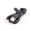 Кабель USB 2.0 А-тато/Lightning, 1.0 м, преміум, 2.4А,UB-L-USB-01W(BK) (CCPB-L-USB-02BK) 58899