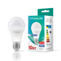 Лампа LED A60 10Вт Е27 12V 4100K TITANUM(TLA6010274)