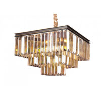 Люстра SD-8609/10A MBK+GD L500*W500*H300 E14*10
