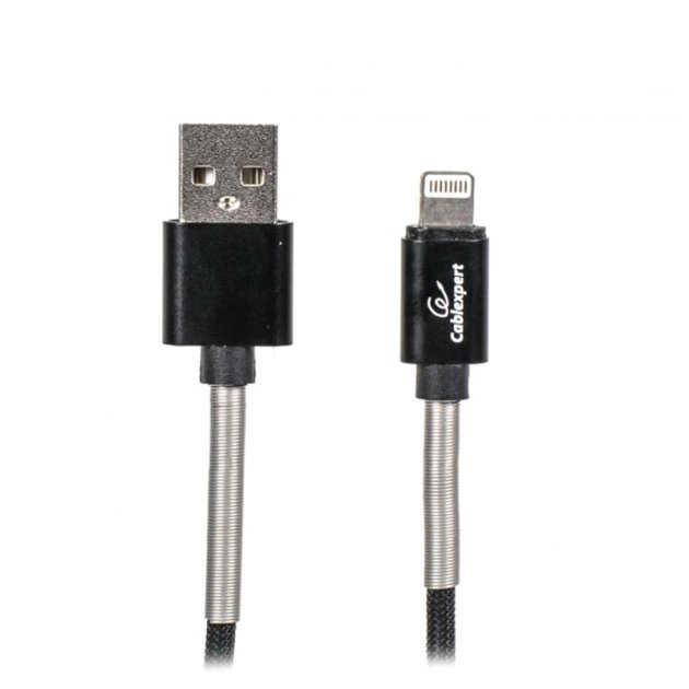 Кабель USB 2.0 А-тато/Lightning, 1.0 м, преміум, 2.4А,CCPB-L-USB-06BK