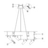 Люстра Modern Rami MOD128PL-12GB 60086