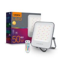 Прожектор LED 50W RGB 3000-6500K 220V VL-F3-50-RGB Led NEON рожевий 120Р2835-12V-8W/m 8*16mm IP65(неолед)