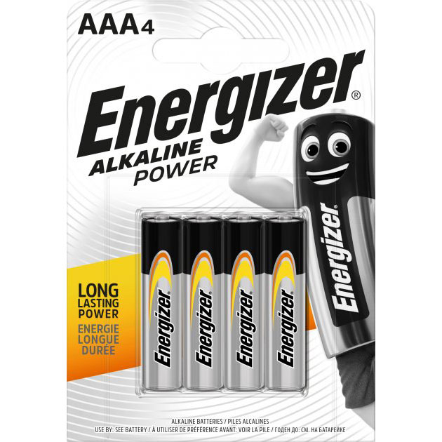 Бат. Energizer+Power LR03/AAA/8 (MAX)