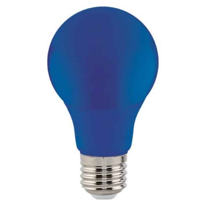 Світлодіодна лампа SPECTRA 3W E27 синя