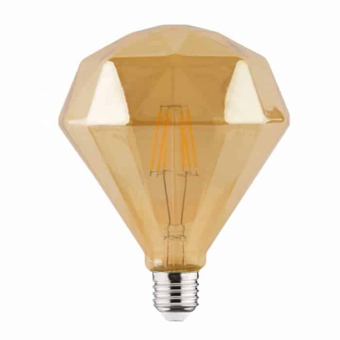 Світлодіодна лампа Filament RUSTIC DIAMOND-6 6W E27 2200К