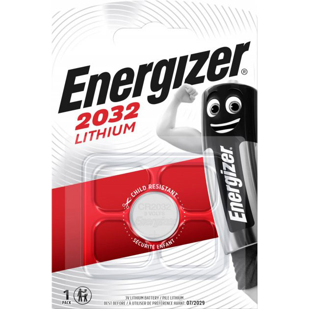 Бат. Energizer Lithium CR2032