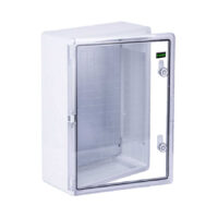 Бокс монтаж. пласт. IP65 прозора дверка 200х300х130 СКІМ