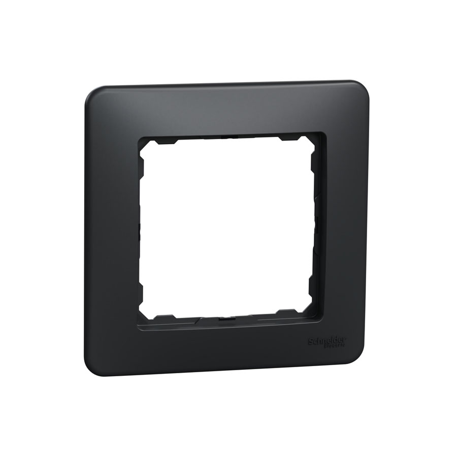 Рамка 1-постова Чорний Sedna Design SDD314801