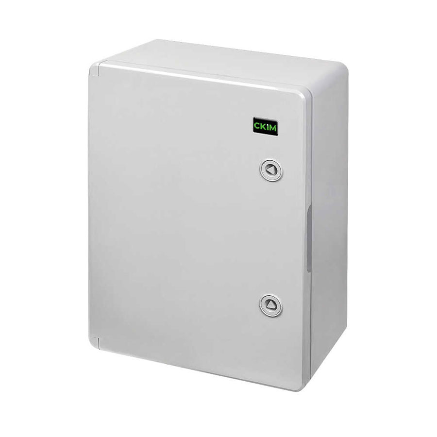 Бокс монтаж. пласт. IP65 сіра дверка 700х500х250 СКІМ