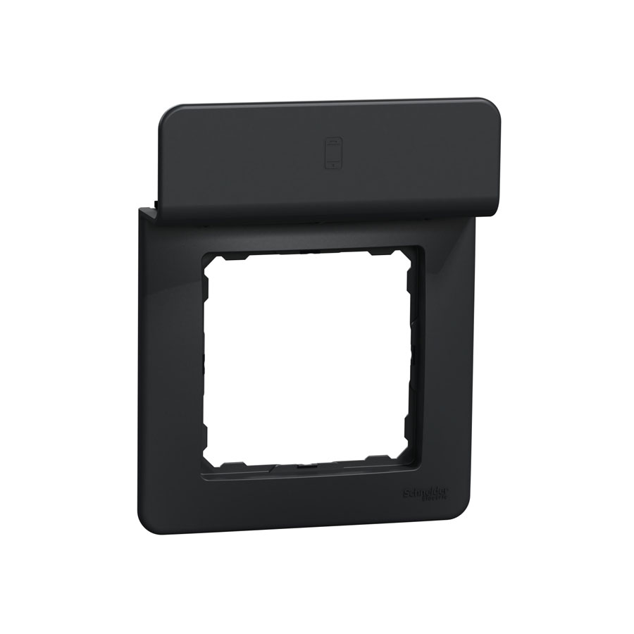 Рамка з підставкою для мобільного Чорний Sedna Design SDD314809