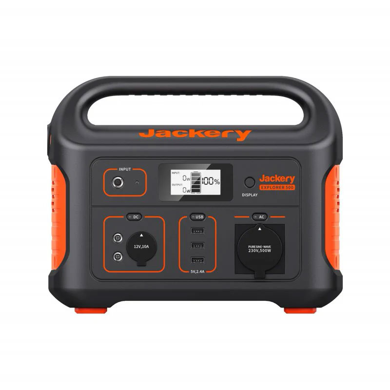 Портативна зарядна станція Jackery Explorer 500 518Wh/500W (HTE042500EU)