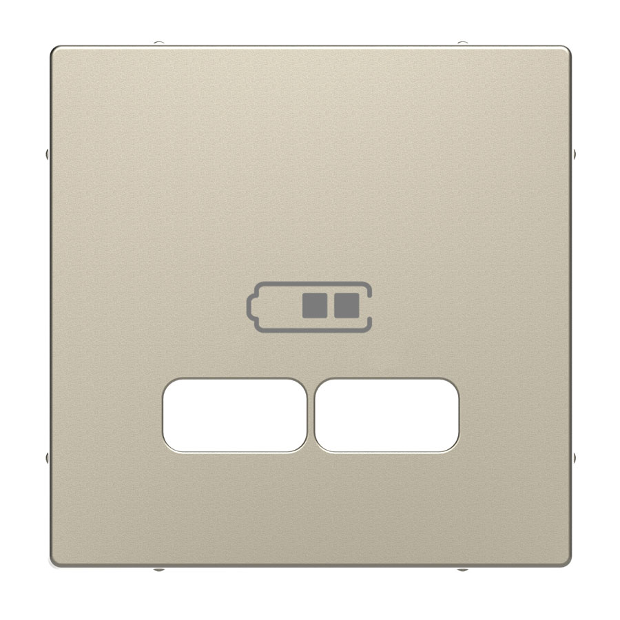 Центральна накладка для USB Сахара Merten D-Life