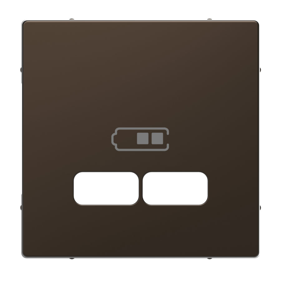 Центральна накладка для USB Мокко Merten D-Life