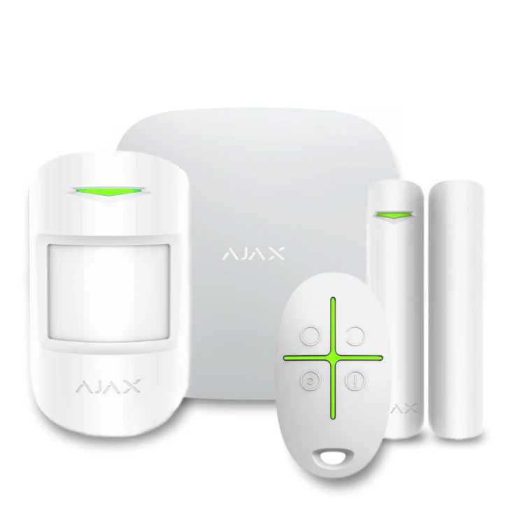 Комплект охоронної сигналізації Ajax StarterKit Plus White