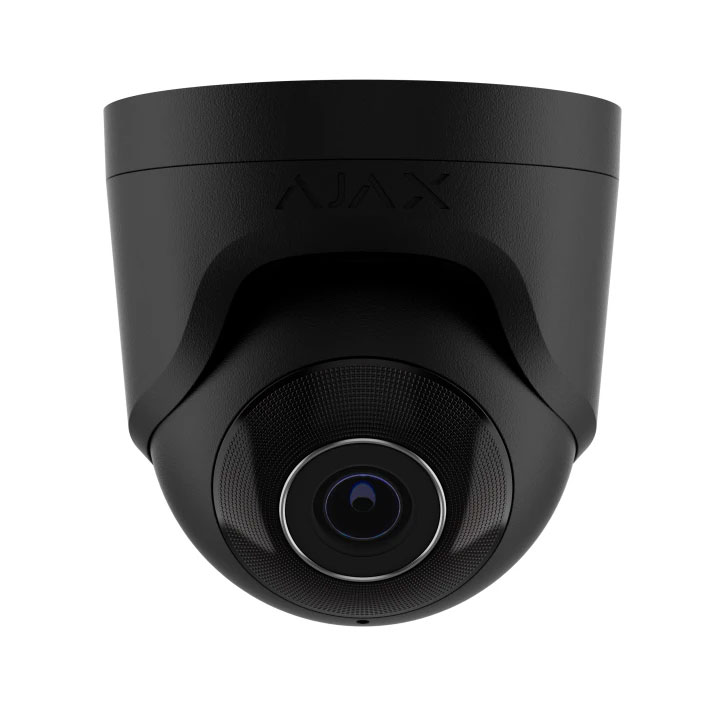 Дротова охоронна IP-камера Ajax TurretCam (8 Mp/4 mm) Black