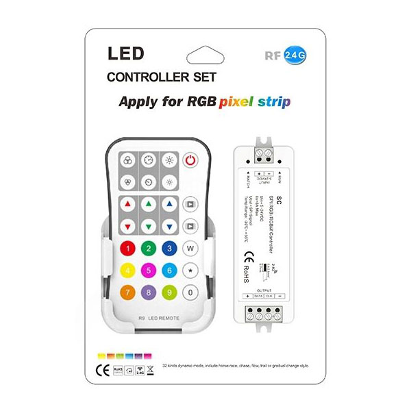 LED контролер для цифр.стр.SMART RGB SC+R9(SPI)