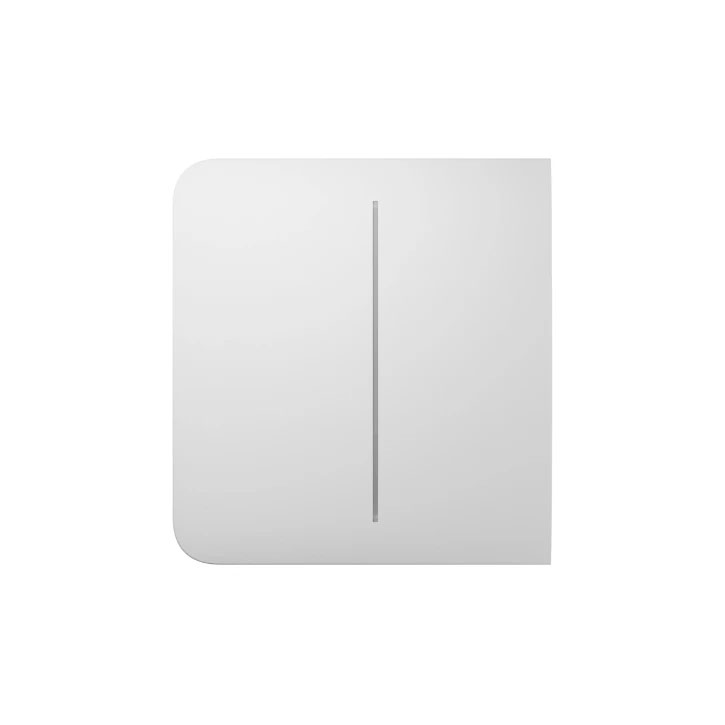 Бічна кнопка для двоклавішного вимикача Ajax SideButton (2-gang) White