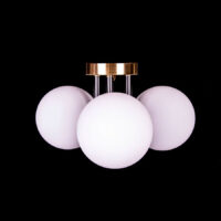 Люстра LED 102W 4000K, D800*H1800mm, чорн.матов.