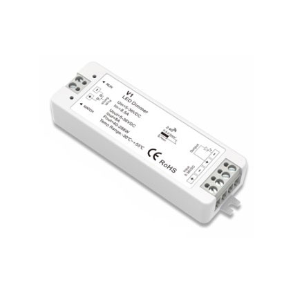 LED контролер(димер)-приймач V1, 1канал на 8А 5-36V TM SkyDance