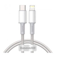 Кабель USB Type-C to Lighting 20W 2m чорний Baseus Gem Fast-Charging Data Cable