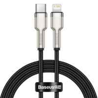 Кабель USB Type-C to Lighting 20W 2m чорний Baseus Gem Fast-Charging Data Cable