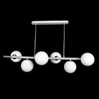 Люстра P9-2938/6P CP copper/white ball