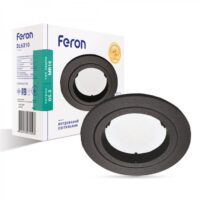 Вбудований поворотний світильник Feron DL0385 під лампу чорний