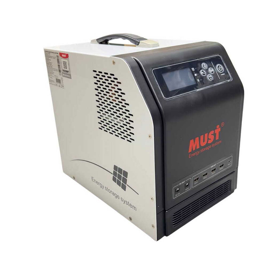 Зарядна станція MUST 1500VA/1200W (1280Wh) MPPT 40A/15A AC