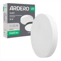 Світлодіодний накладний світильник Ardero AL808 6Вт 5000K чорний