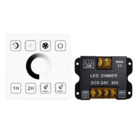 #175 RGB Контролер RF Music 18А DC12-24V Радіо – Сенсорний 8 кнопок