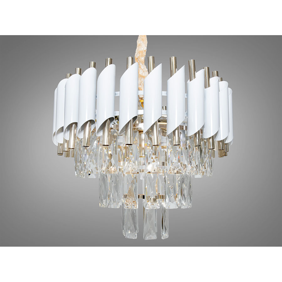 Люстра 9001-400WH+SGD