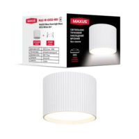 Св-к точковий наклад.-врізний MAXUS Wave Downlight Base GX53 White 2in1