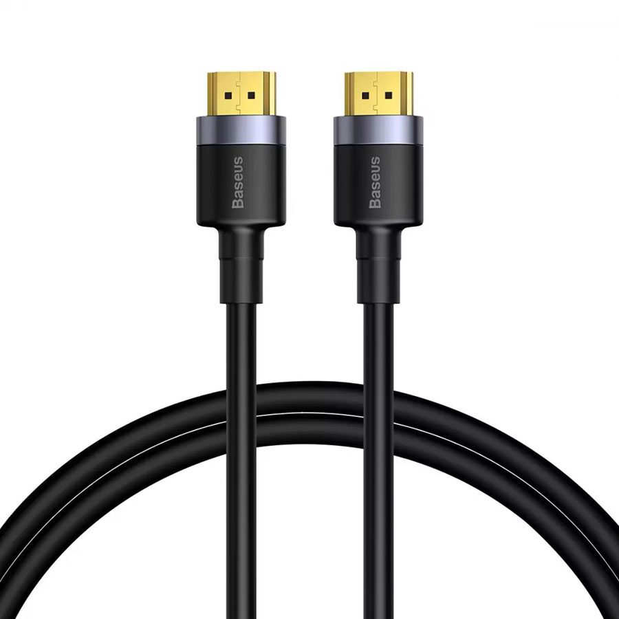 Кабель HDMI to HDMI 2m чорн., Baseus Cafule 4KHDMI Male To 4KHDMI Male