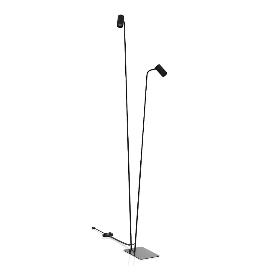 7708 Торшер Nowodvorski MONO II FL BLACK PL