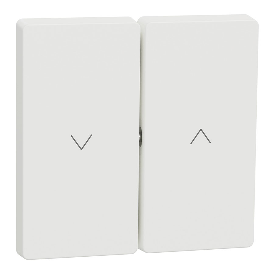 Клавіша для жалюзі Білий матовий Merten D-Life MTN3855-6037