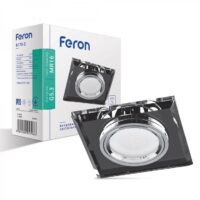 Вбудований світильник Feron 8170-2 під лампу срібло