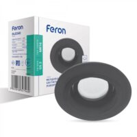 Вбудований поворотний світильник Feron DL8340 під лампу білий