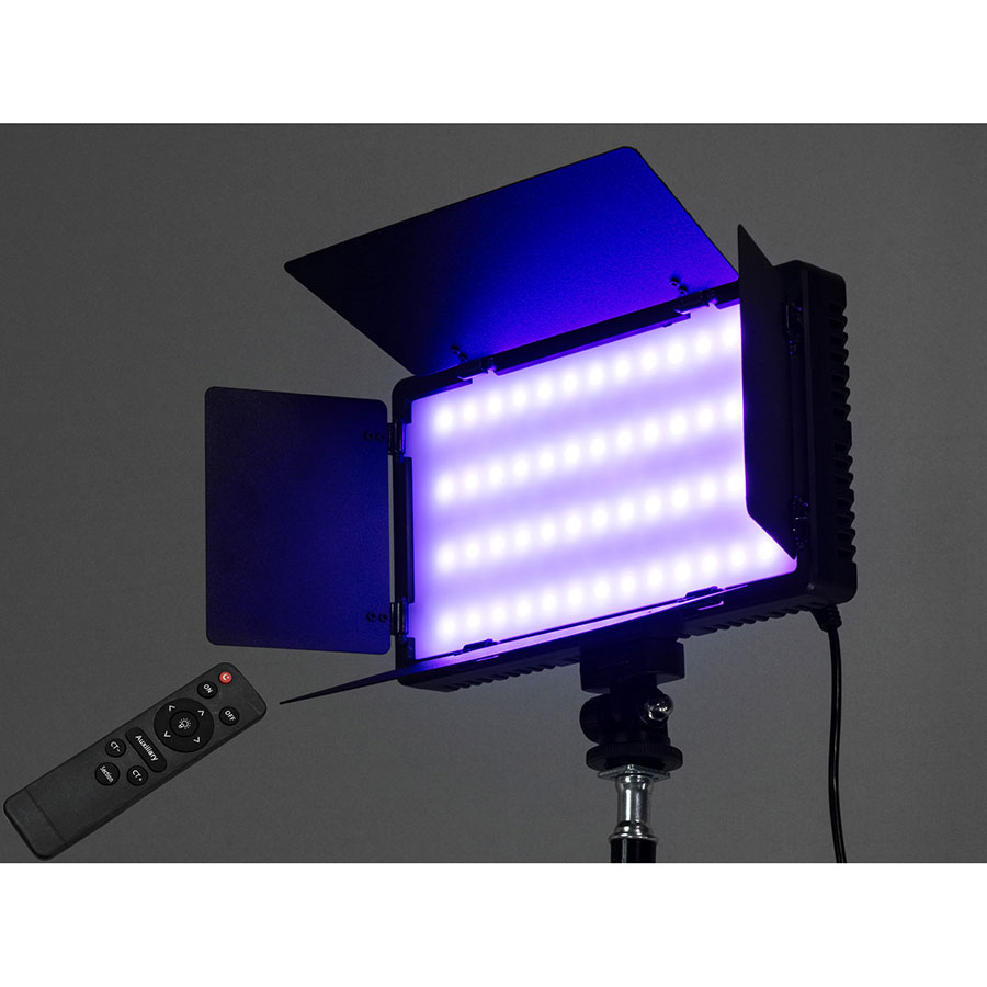 Прожектор для відеозйомки з пультом, направлене світло, 15Вт SL-LED-600RGB
