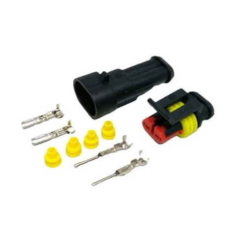 Комплект роз’ємів авто герм. (штекер+гніздо) 2pin Superseal 1,5