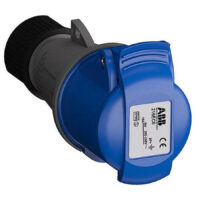 Розетка стаціонарна 16А/3 (216RS6) IP44 силова ABB/Amphhenol