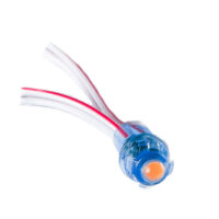 LED-модуль лінза 3LED 0,7Вт 12V 2835led IP65 синій OPTX