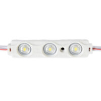 LED-модуль лінза 3LED 0,7Вт 12V 2835led IP65 синій OPTX