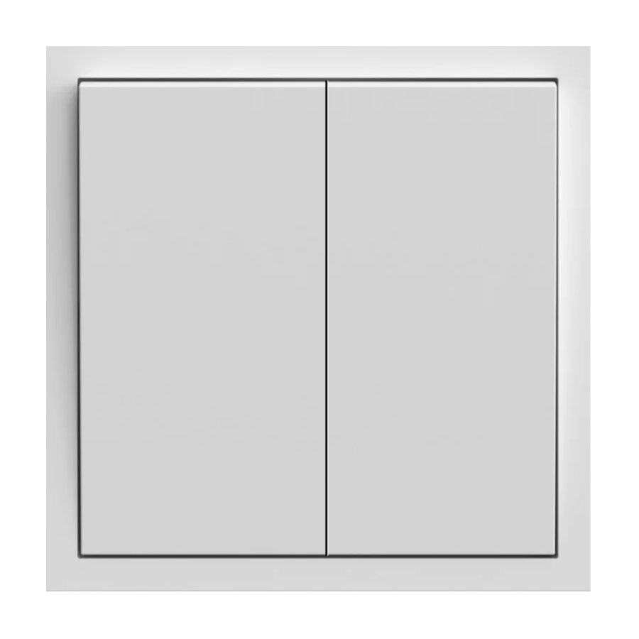 Вимикач 2кл. прохід. білий Ardero Soft EV122-W