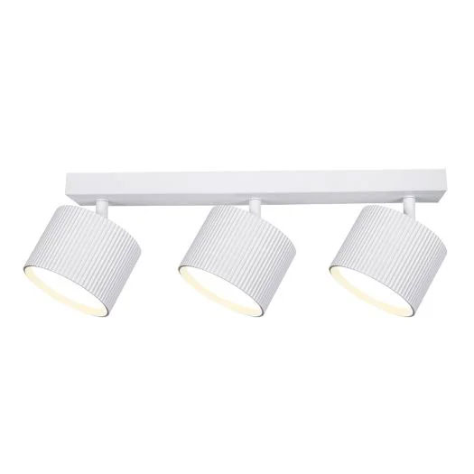 Світ-к накл. поворот., 3*GX53 Wave Spot Base біл. 99727 Світ-к накл. поворот., 3*GX53 Wave Spot Base біл. 99727